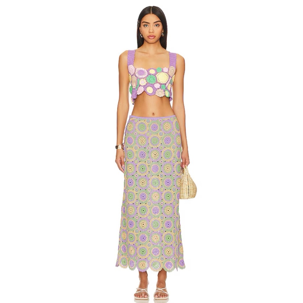 NWT Agua Bendita ‘Tanit’ Crop Top - Picture 5 of 5